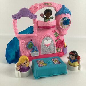 Fisher Price Little People Disney Princess Play & Go Castle Playset Figures Toy